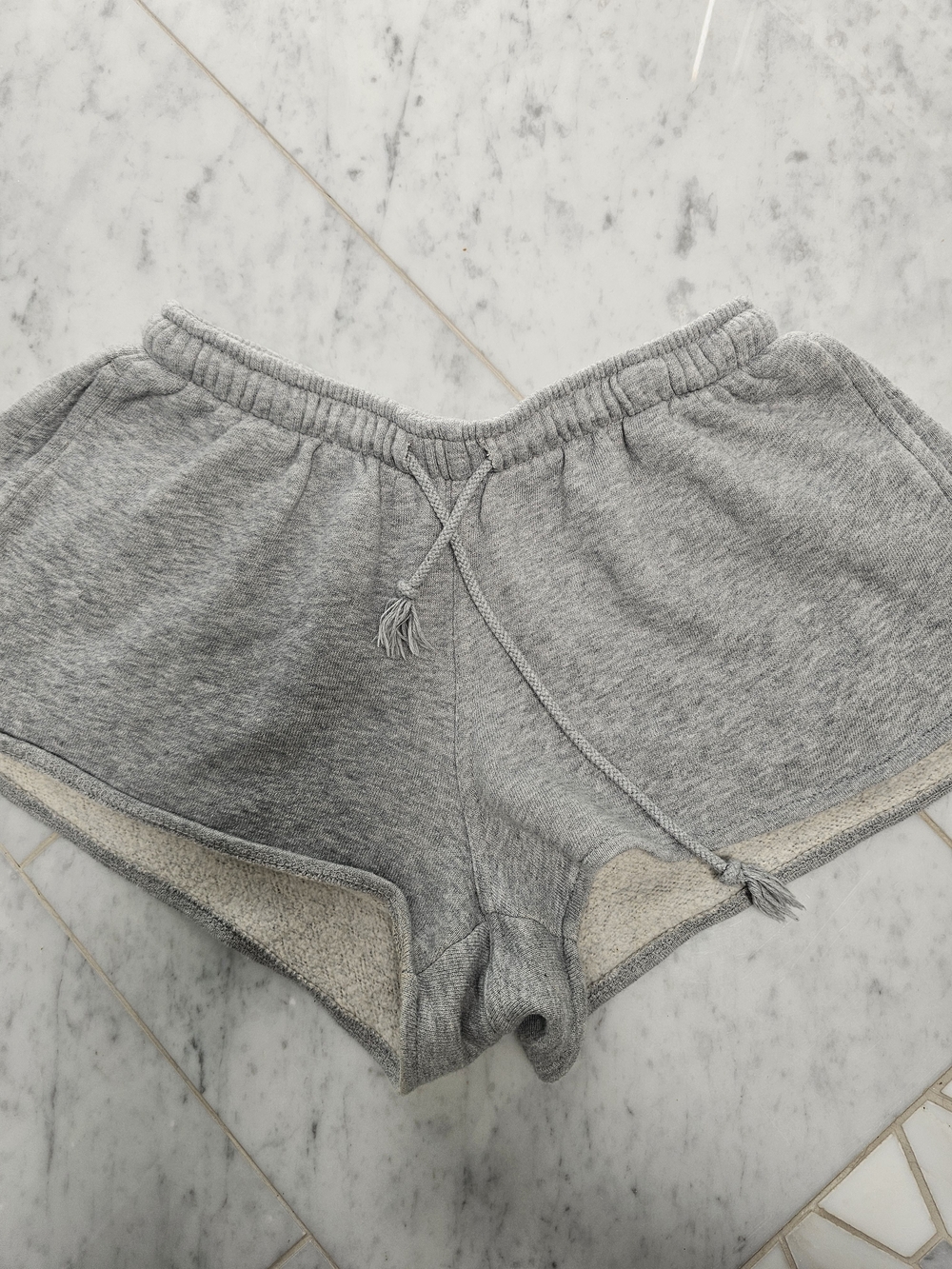Brandy Melville Gray Fleece Lounge Shorts